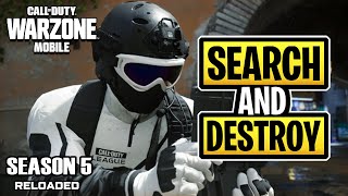 WARZONE MOBILE ADDED SEARCH AND DESTROY GAMEPLAY