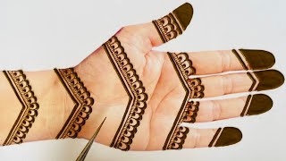 करवाचौथ स्पेशल- Easy Simple Full Hand Mehndi Design -Mehndi Designs-Mehendi design-Mehandi ka design