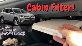 How To Replace Cabin Air Filter Toyota Rav 4