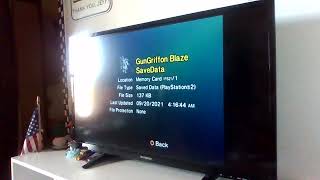 GunGriffon Blaze PS2 Save Icon