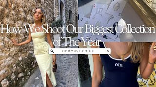 How We Shoot Our Biggest Collection of The Year | Odd Muse Vlog