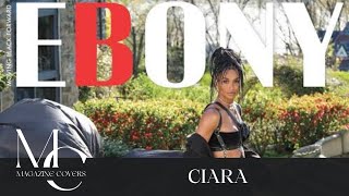 Cover of Ebony's September/October Issue: Ciara