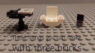 Three things you can make with three bricks part 6