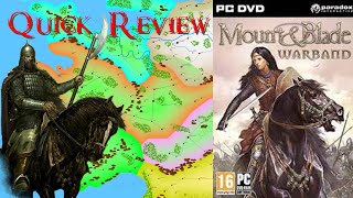 Mount and Blade Warband: A Quick Review