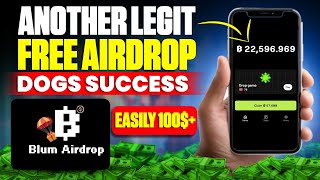 Another 💯 Legit Free Airdrop, After DOGS Success | Easily 100$+