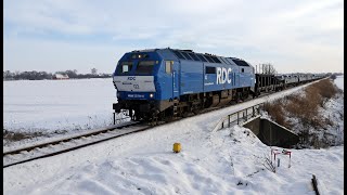 Marschbahn  im Schnee 2022