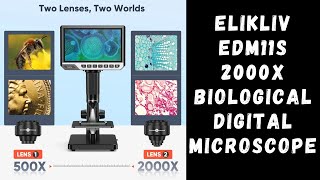 Elikliv EDM11S 2000X Biological Digital Microscope