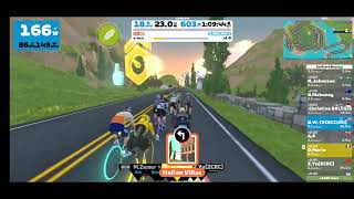 Zwift Steady State 30 Miler BERNIE TO MARIA