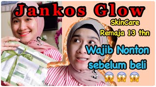 Review JANKOS GLOW WHITENING SERIES || Unboxing skincare | Syavana Mameh