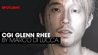 CGI 3D Portrait of Glenn Rhee | The Walking Dead (TV Series) | by Marco Di Lucca | #SPOTLIGHT