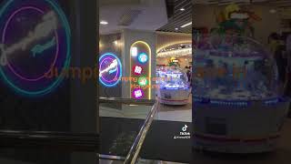 Jumping gym arcade in Hongkong