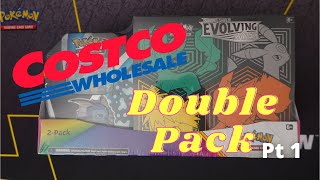 Opening the Costco Evolving Skies Double Pack #1