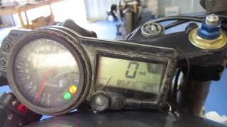 #5457 Starting Wrecked 2004 Suzuki GSXR600 w/ 8,527 Miles