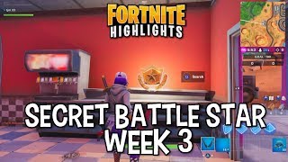 Fortnite : Secret Battle Star Week 3