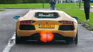 Lamborghini Aventador LP700-4 with Capristo Exhaust - EPIC Accelerations, Flames, PURE V12 SOUND!