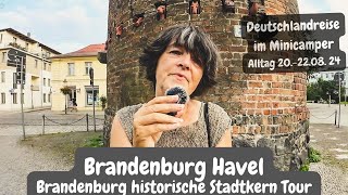 Vlog 193 Brandenburg/Havel • 3 Altstädte • historische Stadtkern #roadtrip • WoMo Stellplatz Kosten