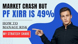 PORTFOLIO REVIEW | 49% XIRR | WHAT TO DO IN THIS MARKET CRASH BEST PSYCHOLOGY SHARED | NIFTY CRASH