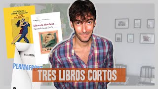 Tres libros cortos | Menos de 200 páginas