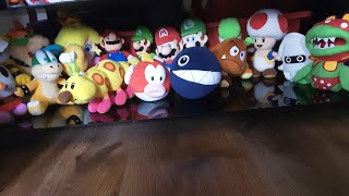 Super Mario plush on stand layout!