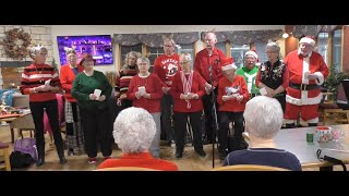 Christmas Program at Silver Palms in Mt  Pleasant, Iowa