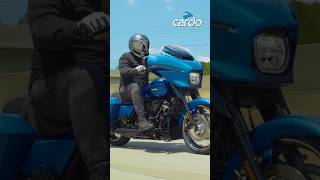 Riding the 2024 Street Glide with Cardo Packtalk—cruising never sounded this good! #cardosystems