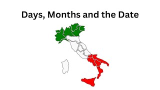 Italian  - days, months and dates