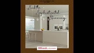 SLEEK KITCHENS BY ASIAN PAINTS - MINIMALISTIC CREST COLLECTION ||SUBTLE ||SOPHISTICATED || STUNNING|