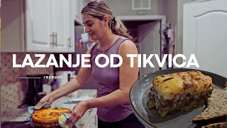 LAGANI  RUCAK -LAZANJE OD TIKVICA #glutenfree