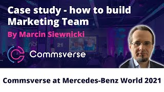 Case study - how to build Marketing Team by Marcin Siewnicki