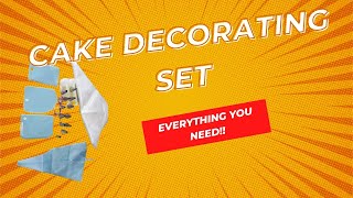 Cake Decorating Kit