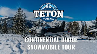 Teton Tour Co. Continental Divide Snowmobile Tour