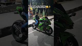 ZX10R Dream Of Millions 💚🔥#viral #shorts #youtubeshorts