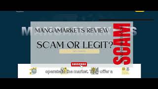 MangaMarkets Review mangamarkets.com Scam?