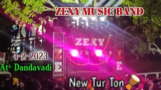 | Zexy Music Band |  New Tur bajaya 🪘At- Dandavadi #zexymusicband