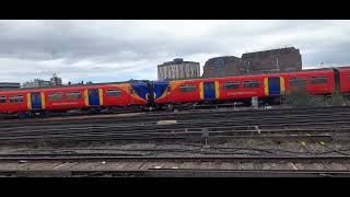 Trains at Clapham Junction BML,SWML And Richmond and Brentford Lines