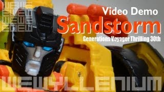 Transformers Generations Sandstorm 30th Anniversary