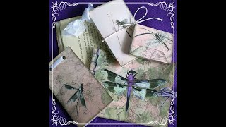 #DragonflyDaysHop #EphemeraHop - Mini Books and Pads