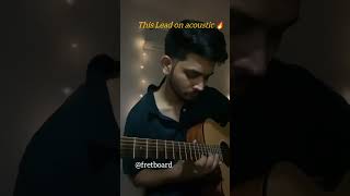 Must Try on Acoustic Guitar 😳 | Shubham Srivastava | Learn Guitar #shorts #shortsfeedviral