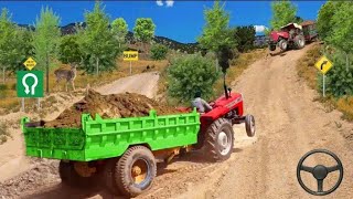 Real Tractor Driving Simulator 2023 - Grand Farming Transport Walkthrough - Android GamePlay