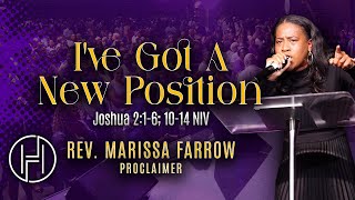 I've Got A New Position | Rev. Marissa Farrow | House of Hope Atlanta