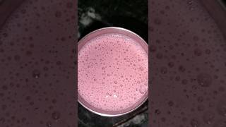 how I make strawberry milkshake #strawberry #milkshake #strawberrymilkshakerecipe  #shake