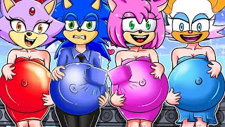 What Happened To New Little Sonic! OMG! Sonic has ..Miraculous Animation - SONIC COMEDY 2D