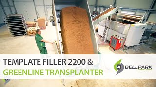 Template Filler 2200 & Greenline Transplanter - Visser Horti Systems