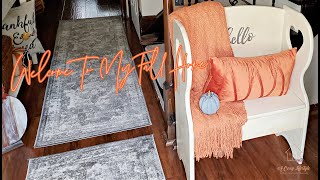 Falling For Fall Series/Fall Entry Way 2021/Decorate With Me/HomeMaker