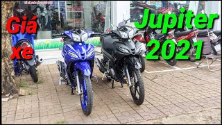 Giá Xe Jupiter Tháng 10 -2021 | Hỗ Trợ Trả Góp | Yamaha Jupiter 2021 Matte Black, Blue GP | NHThang