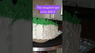 #videosshorts #videoviral#bolosdecorados Não imaginei que seria difícil