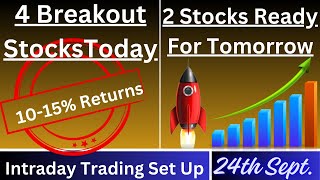 Swing trading Stocks for tomorrow | Breakout stocks today | Best Stocks to buy now