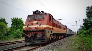 Sea Beach to Mountain:Wap-4 Powering Long LHB Rake with premissble speed||ER