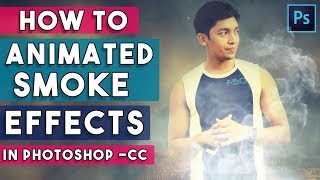 1 Click Animated Smoke Effects Photoshop Actions