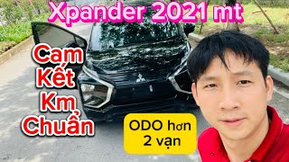 [Xe đẹp đi ít] Mitsubishi Xpander 2021 cũ 1.5MT odo hơn 2 vạn km zin từ A-Z